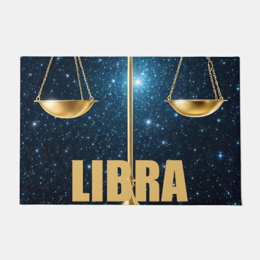 Libra-Astrologie Fußmatte (Vorderseite)