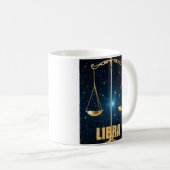 Libra-Astrologie Kaffeetasse (VorderseiteRechts)