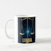 Libra-Astrologie Kaffeetasse (Links)