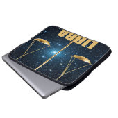 Libra Astrologie Laptopschutzhülle (Vorne Knopf)