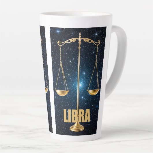 Libra-Astrologie Milchtasse (Rechte Ecke)