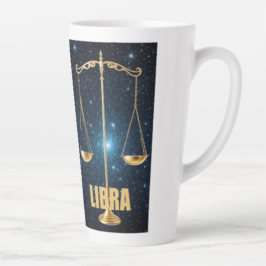 Libra-Astrologie Milchtasse (Rechts)