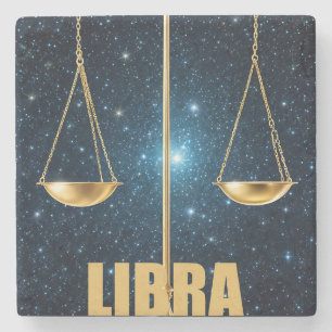 Libra-Astrologie Steinuntersetzer
