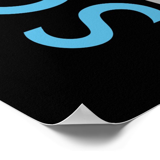 Libra Astrologie Word Collage Print Poster (Ecke)