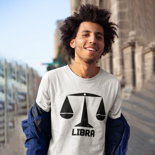 Libra Astrologie-Zeichen T-Shirt
