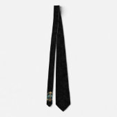 Libra Astrologie Zodiac Neck Tie Krawatte (Rückseite)
