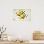 Libra Astrologisch Zeichnend Poster (Küche)