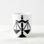 Libra Astrologisches Symbol Zeichen 1 Kaffeetasse (Mittel)