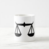 Libra Astrologisches Symbol Zeichen 6 Kaffeetasse (Mittel)