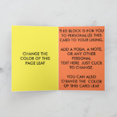 Libra Astrology Birthday Card Karte (Innenseite)