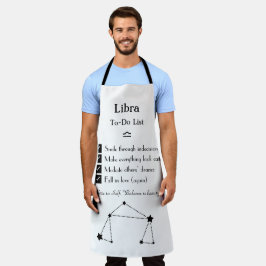 Libra - Aufgabenliste Schürze