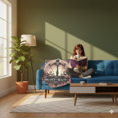 Libra "Balance in Beauty" Fleece Blanket