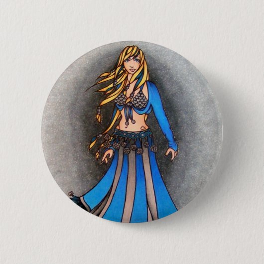 Libra Belly Dancer Button (Vorderseite)