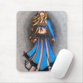 Libra Belly Dancer Mousepad (Mit Mouse)