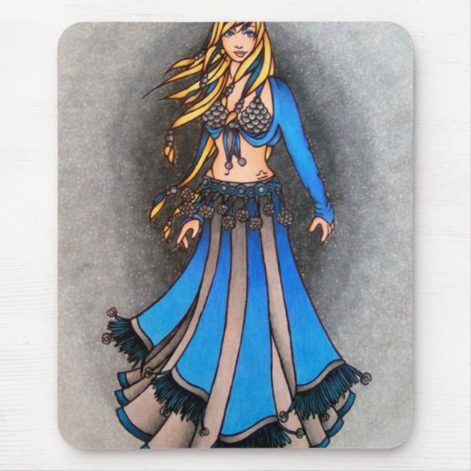 Libra Belly Dancer Mousepad (Vorne)