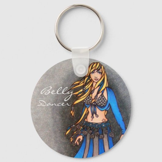 Libra Belly Dancer Schlüsselanhänger (Vorderseite)