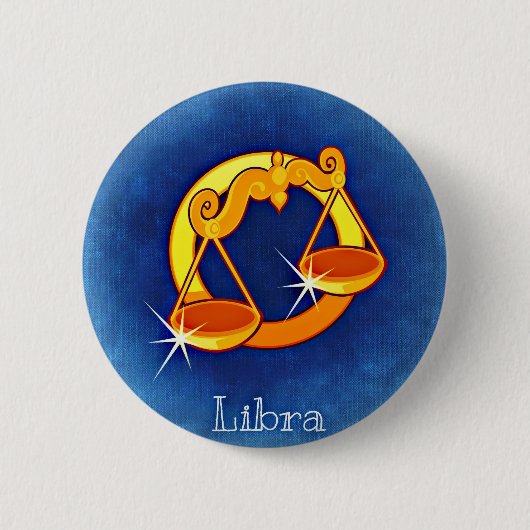 Libra, Bilancia Button (Vorderseite)