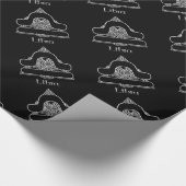 Libra Birth Sign Celtic Knoten Zodiac Paper Geschenkpapier (Ecke)