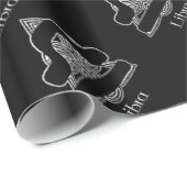 Libra Birth Sign Celtic Knoten Zodiac Paper Geschenkpapier (Rolleneckpunkt)