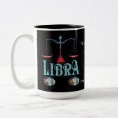 Libra Birth Sign Zodiac Tasse (Links)