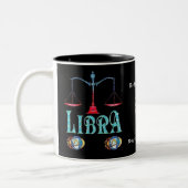 Libra Birth Sign Zodiac Tasse (Links)