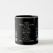 Libra Birth Sign Zodiac Tasse (Mittel)