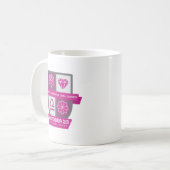 Libra Birthday Crest™ for October 1-23 Mug Kaffeetasse (Vorderseite Links)