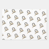 Libra Birthday Geschenkpapier Set (Vorderseite 3)