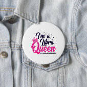 Libra Birthday Queen Astrology Signa Soul Royalty Button (Beispiel)