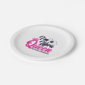 Libra Birthday Queen Astrology Signa Soul Royalty Pappteller (Schrägansicht)