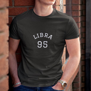 Libra   Black Birthday T - Shirt