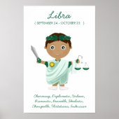 Libra - Boy Horoscope Poster (Vorne)