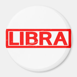 Libra-Briefmarke Magnet
