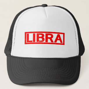 Libra-Briefmarke Truckerkappe