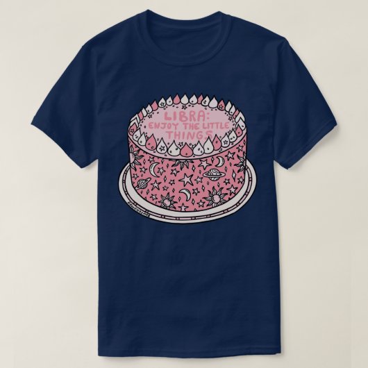 Libra Cake T-Shirt (Design vorne)