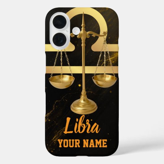 Libra Case-Mate Barely There iPhone Hülle (Rückseite)