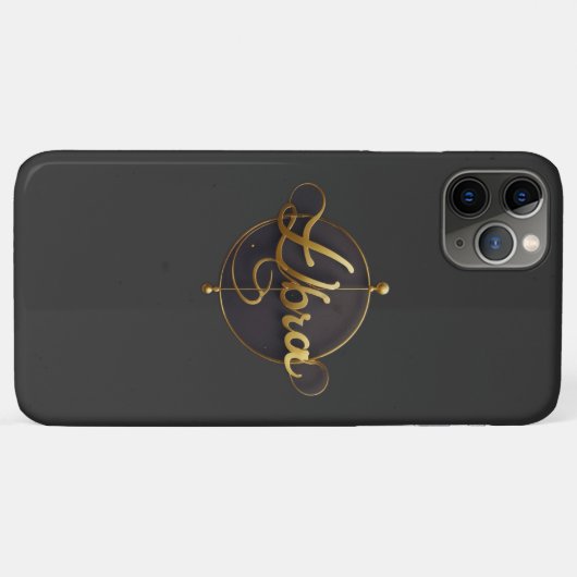 Libra Case-Mate iPhone Hülle (Rückseite (Horizontal))