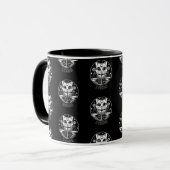 Libra Cat Tasse (Stil 1) (Vorderseite Links)