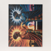 Libra Celestial Sisters Jigsaw Puzzle (Vertikal)