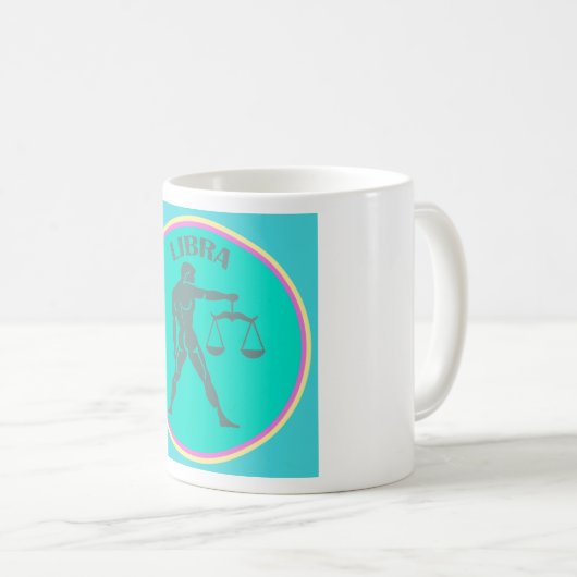 Libra Coffee Tasse (VorderseiteRechts)