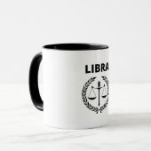 Libra Coffee Tasse (Vorderseite Links)