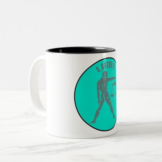 Libra Coffee Tasse (Vorderseite Links)