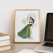 Libra Constellation Artwork, Cosmic Zodiac, Poster