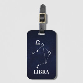 Libra Constellation Gepäckmarke Gepäckanhänger