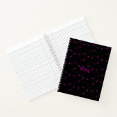 Libra Constellation Hardcover Spiral Sketchbook Notizblock (Innenseite)