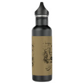 Libra Constellation Hevelius 1690 Sept23 - Okt22 Trinkflasche (Links)