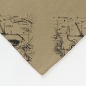 Libra Constellation Map Hevelius 1690 Sept Okt Fleecedecke (Ecke)
