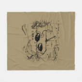 Libra Constellation Map Hevelius 1690 Sept Okt Fleecedecke (Vorderseite (Horizontal))