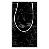 Libra Constellation Map Hevelius 1690 Sept Okt Kleine Geschenktüte (Vorderseite)