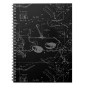 Libra Constellation Map Hevelius 1690 Sept Okt Notizblock (Vorderseite)